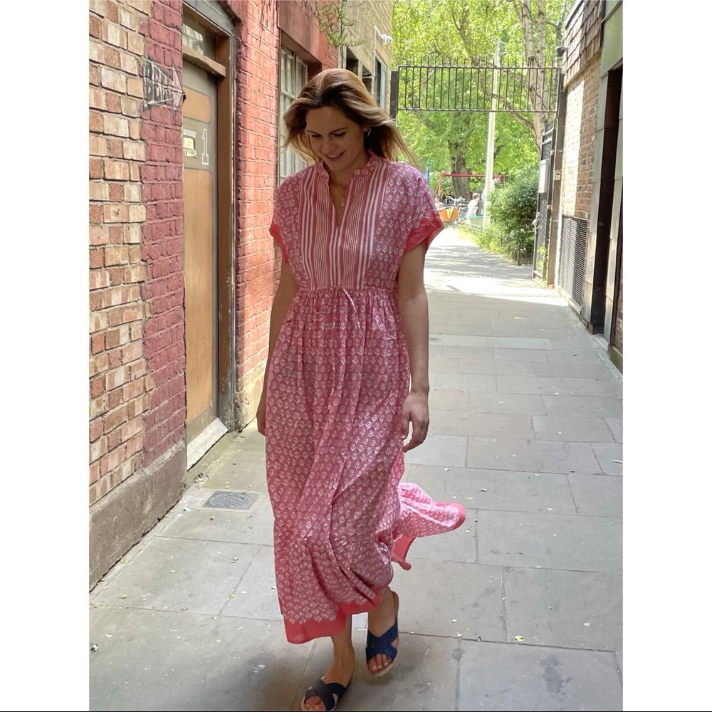 Daydress Rosa Drawstring Dress - S/M